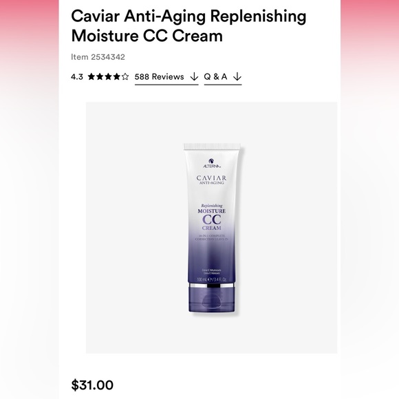 🆕 Alterna Caviar Anti-Aging Replenishing Moisture CC Cream. NWT. - Picture 4 of 8